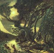 Siegfried and the Rhine Maidens Albert Pinkham Ryder